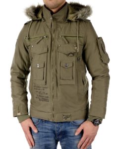 REPUBLICA Parka - Modell Grün